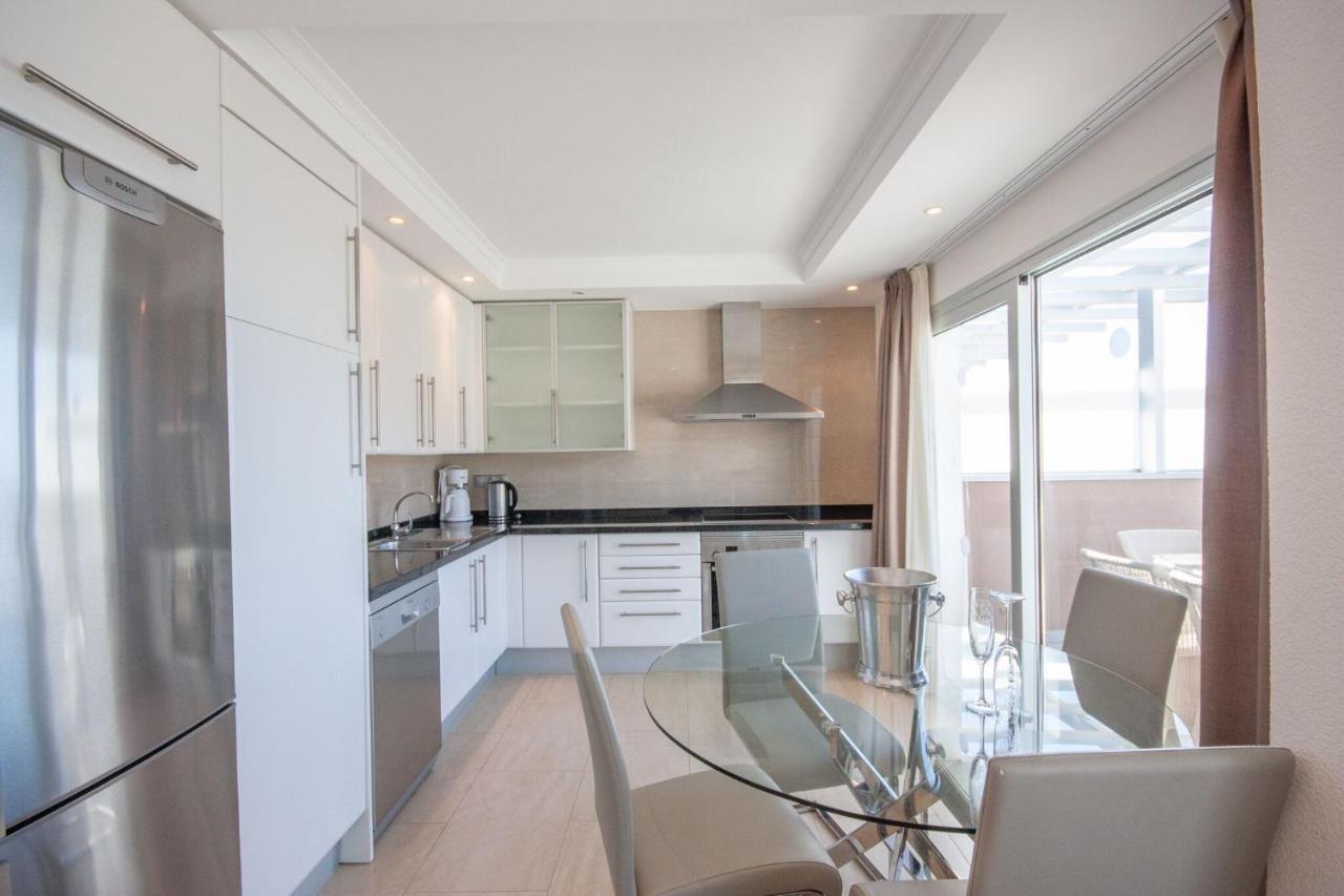 Apartmán Luxury Penthouse, Panoramic Sea View Mogán Exteriér fotografie